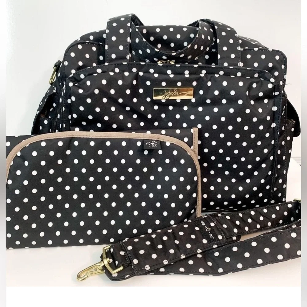 NWT My Jujube Be Prepared Legacy Black Duchess Diaper Bag